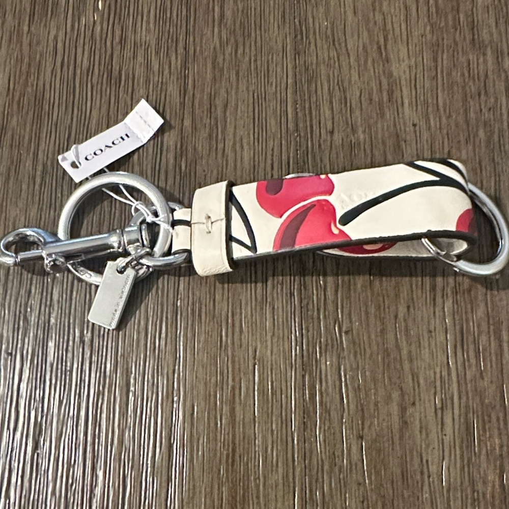 Coach NWT Cherry Keychain - Picture 4 of 10